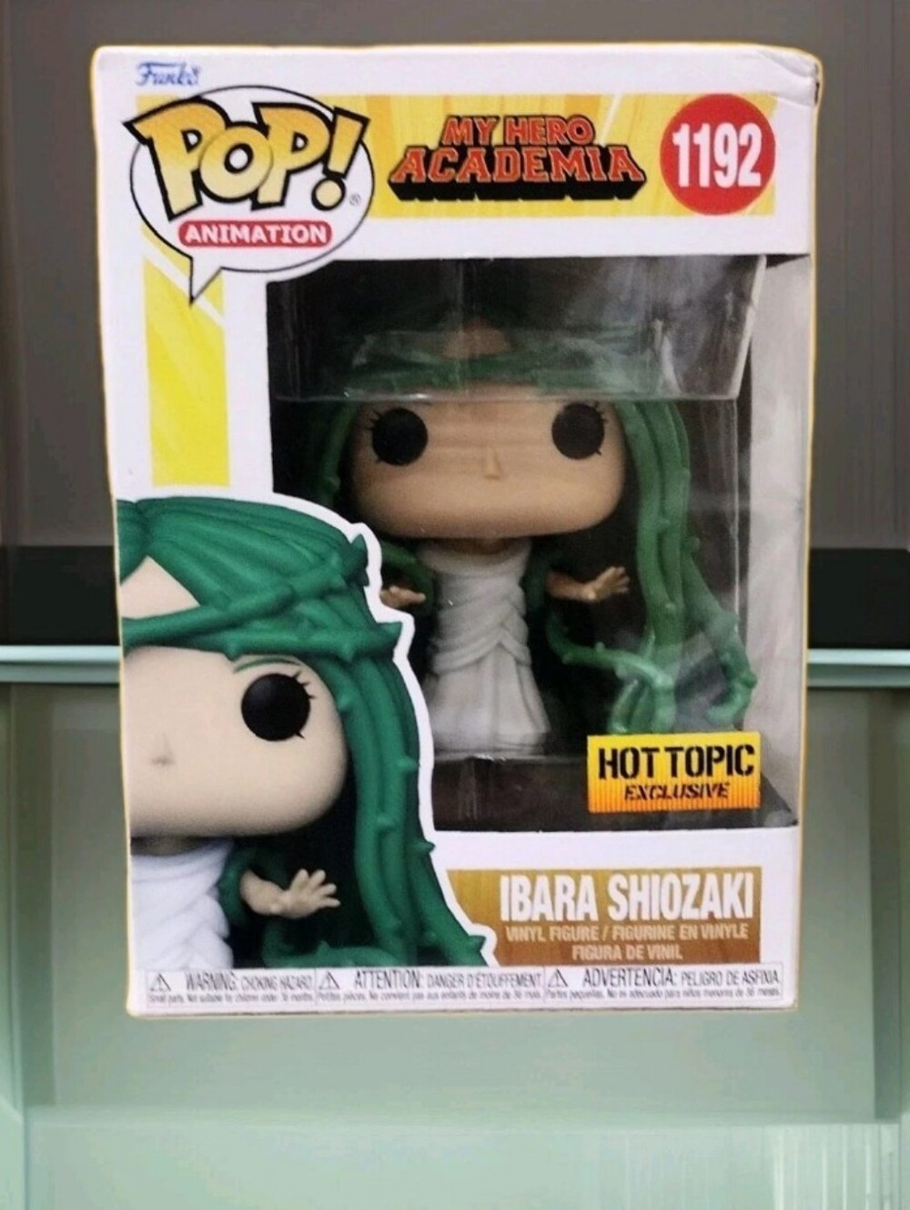 Funko Pop! My Hero Academia - Ibana Shiozaki (Green Hair, White Dress)